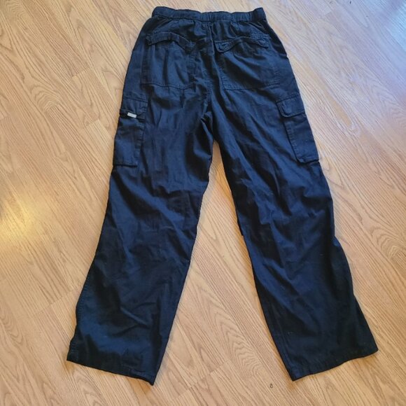 TALENTLESS WOMEN'S CARGO PANTS RELAXED OVERSIZED BAGGY UTILITY STRAIGHT LEG sz S - Picture 4 of 8